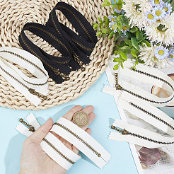 12 шт. 6-х стильная нейлоновая застежка-молния с закрытым концом DIY-GF0006-86