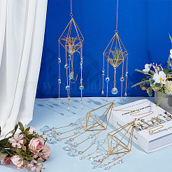 3 шт. латунные кабельные цепи подвесные украшения&nbsp;HJEW-OC00179