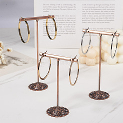 6 пара 6 стильных плоских больших серег-колец из нержавеющей стали 304 для женщин STAS-TA0001-89