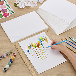 10 шт. пустых картонных досок для рисования и живописи&nbsp;AJEW-WH0248-949A