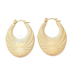 Серьги-кольца из нержавеющей стали 304 для женщин&nbsp;EJEW-L296-054G