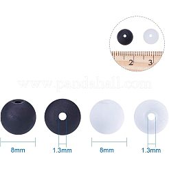 Прозрачные стеклянные бусины GLAA-NB0001-01