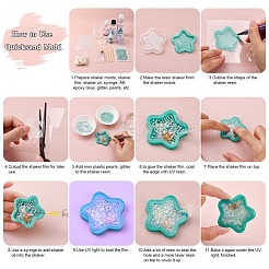 DIY шейкер для зонтов / силиконовые Молды для ювелирных изделий с зыбучим песком&nbsp;DIY-I057-09