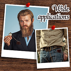 Чехол для часов из искусственной кожи&nbsp;AJEW-WH0455-58P