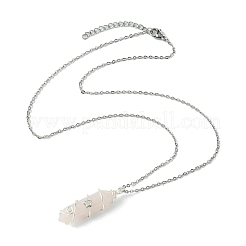 Ожерелья с подвесками из медной проволоки&nbsp;NJEW-JN05024-02