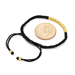 Плетеные браслеты из полиэфирного шнура для женщин&nbsp;BJEW-L698-04G-02