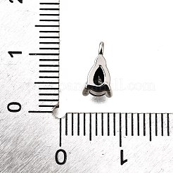 Латунные микро проложить кубического циркония подвески&nbsp;KK-D356-08H-P