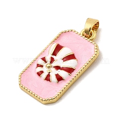 Латунь эмаль подвески&nbsp;KK-C134-38G-03