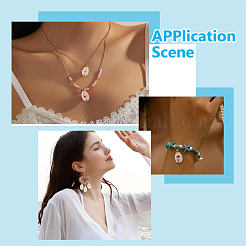 18 шт. подвеска из натуральной ракушки каури в 3 стилях PALLOY-GO00044