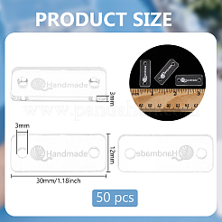 50шт акриловая вязка&nbsp;DIY-BC0013-75