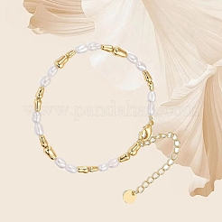 Овальные браслеты из латунных бусин для женщин FS-WG887E1-01