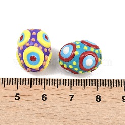 Стеклянные бусины миллефлори&nbsp;LAMP-P073-01A-M