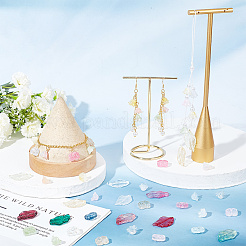 300шт 3 стильные стеклянные подвески&nbsp;GLAA-AR0001-43