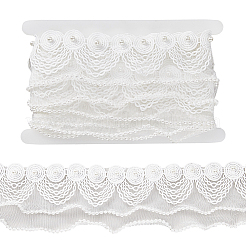 Отделка кружевом из полиэстера длиной 3 ярд OCOR-GF0005-10