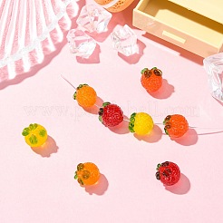 8шт 4 цвета бусины лэмпворк ручной работы&nbsp;LAMP-CJ0002-71