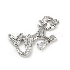 Латунные микро проложить кубического циркония подвески&nbsp;KK-M322-33P