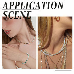 150шт натуральные пресноводные бусины из ракушек SHEL-AR0001-09