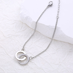 Нержавеющая сталь ссылка браслеты WI0762