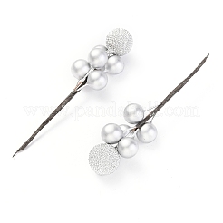 Пена искусственные новогодние ягоды с веткой DIY-B019-02C