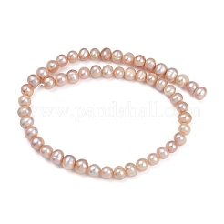 Нити из натурального культивированного пресноводного жемчуга&nbsp;PEAR-I007-07J-07B