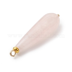 Природного розового кварца подвески&nbsp;PALLOY-JF04760-01