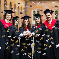 200шт бумажное конфетти&nbsp;AJEW-GA0008-68