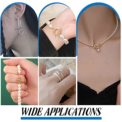 4 комплект из 2-х видов застежек-тоглов из стерлингового серебра STER-PH0003-87