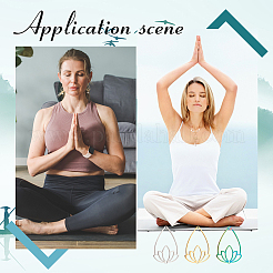 18 шт. 3-х цветные подвески-соединители из нержавеющей стали 304 STAS-DC0012-67