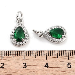 Латунь с подвесками из фианита KK-P271-32P