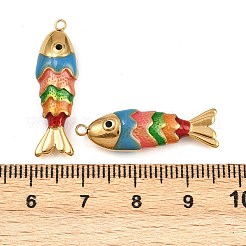 Подвески из нержавеющей стали 304 с эмалью&nbsp;STAS-I352-08G