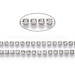 Железа горный хрусталь стразы цепи CH-YW0003-01D-NF