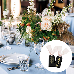 20 комплект пустых акриловых знаков для сидений AJEW-DC0001-76A