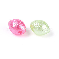 Перламутровые непрозрачные акриловые бусины SACR-T035-11M