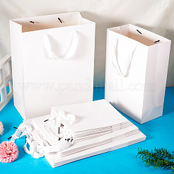 15 шт. 3 размера прямоугольные бумажные подарочные сумки для хранения с ручкой&nbsp;ABAG-TA0001-73A