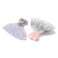 Кабошоны из светящейся непрозрачной смолы CRES-L045-11