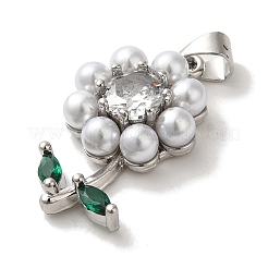 Стойка для цветов покрытие латунь прозрачное стекло подвески KK-U027-30P