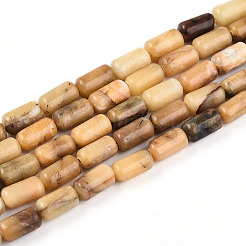 Природные желтые опал бусины пряди G-N346-01A-08