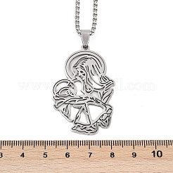 201 подвеска из нержавеющей стали NJEW-K283-09P