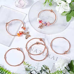 Изготовление браслета в европейском стиле из латуни 6шт. PPJ-SC0001-01A