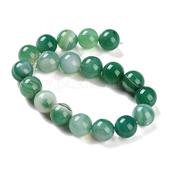 Натуральные полосатые агатовые / полосатые агатовые бусинки G-Z060-A01-C01