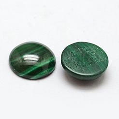 Природные кабошон малахита&nbsp;X-G-O146-03E