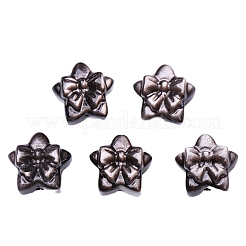 Бусины из натурального серебряного обсидиана PW-WGCCD10-01