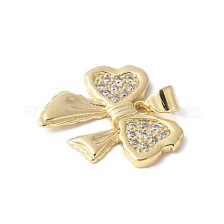 Латунные микро проложить кубического циркония подвески KK-A252-39G