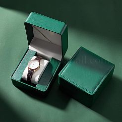 Коробки для часов из искусственной кожи CON-WH0086-031B