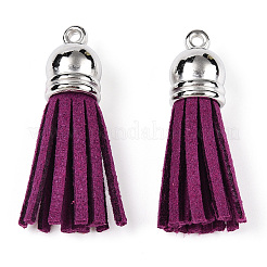 Искусственные замши кисточкой подвесные украшения&nbsp;X-FIND-T002-A05