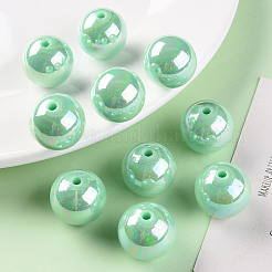 Непрозрачные акриловые бусины&nbsp;X-MACR-S370-D20mm-A05