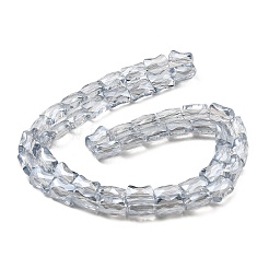 Ab цветные прозрачные стеклянные бусины пряди&nbsp;EGLA-P051-06A-A03