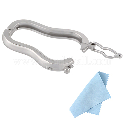 1 шт. 925 застежки-крутилки из стерлингового серебра&nbsp;STER-BBC0008-83