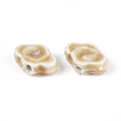 Фарфоровые бусины ручной работы&nbsp;PORC-T133-30E