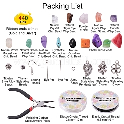 Сделай сам комплект украшений DIY-YW0001-61